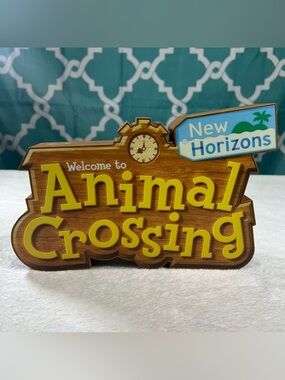 Animal Crossing New Horizons Logo Light with Two Light Modes